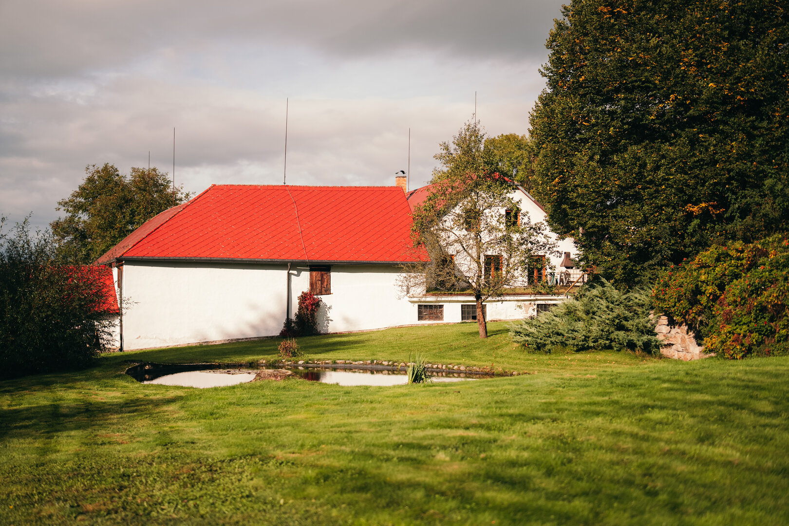 Historická budova Perleťárny v Popelíně